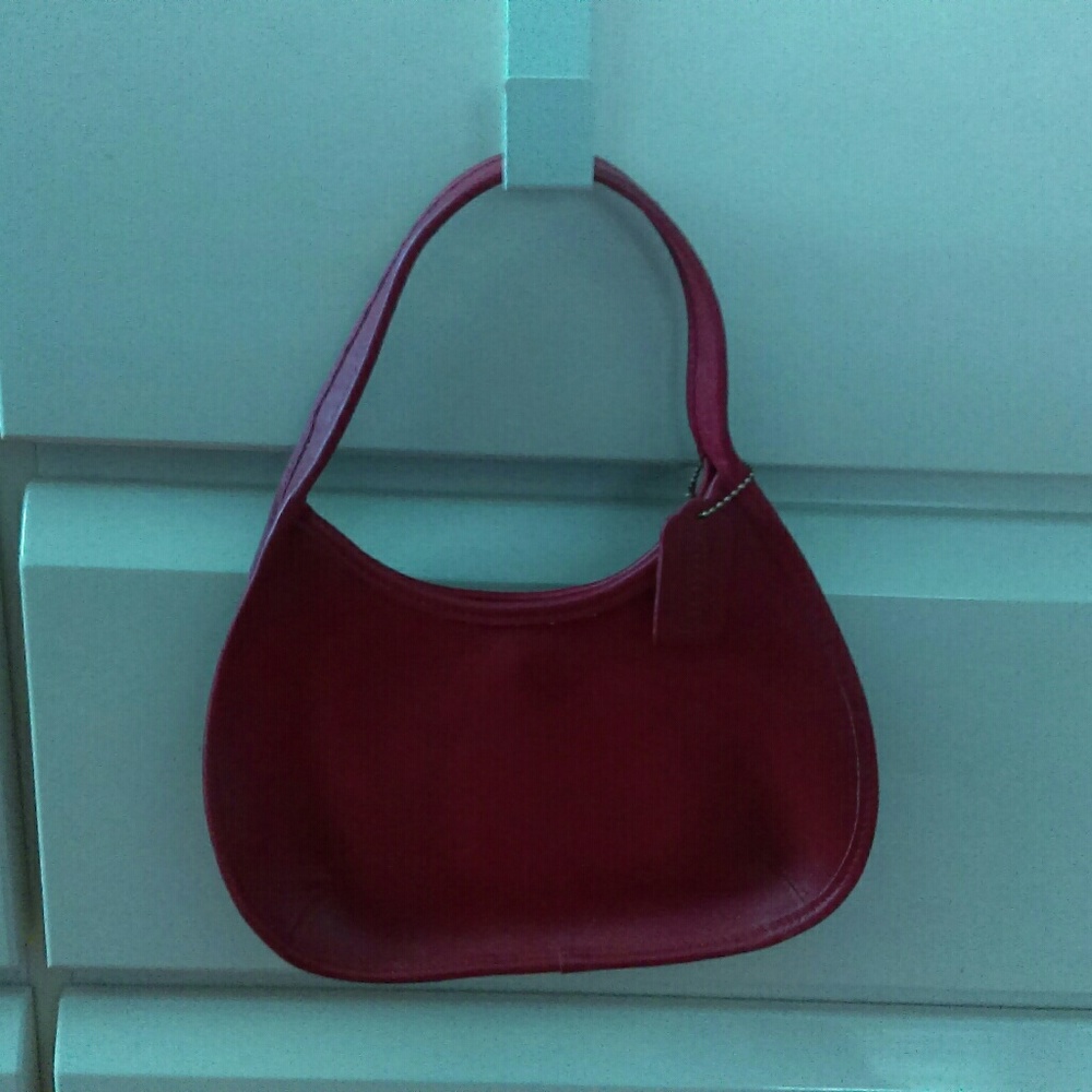 Coach Red hand bag